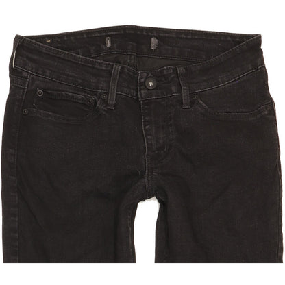 Levi's Women Black Skinny Slim Jeans W26 L32
