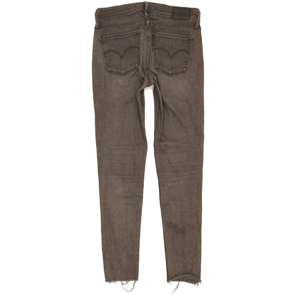 Levi's 710 Super Women Grey Skinny Slim Stretch Jeans W27 L27
