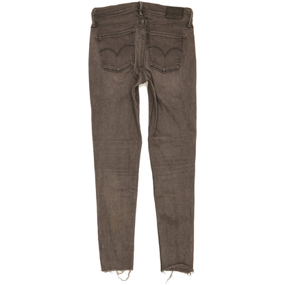 Levi's 710 Super Women Grey Skinny Slim Stretch Jeans W27 L27