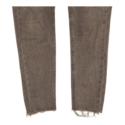 Levi's 710 Super Women Grey Skinny Slim Stretch Jeans W27 L27