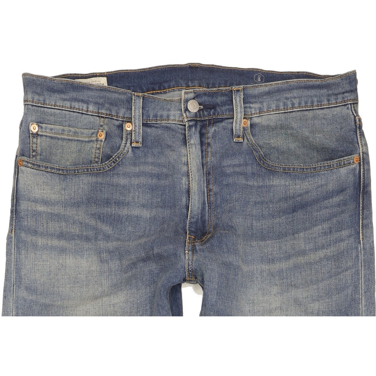 Levi's Men Blue Straight Regular Jeans W34 L30