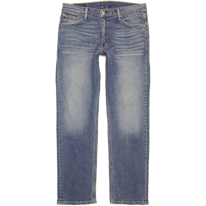 Levi's 504 Men Blue Straight Regular Stretch Jeans W32 L31