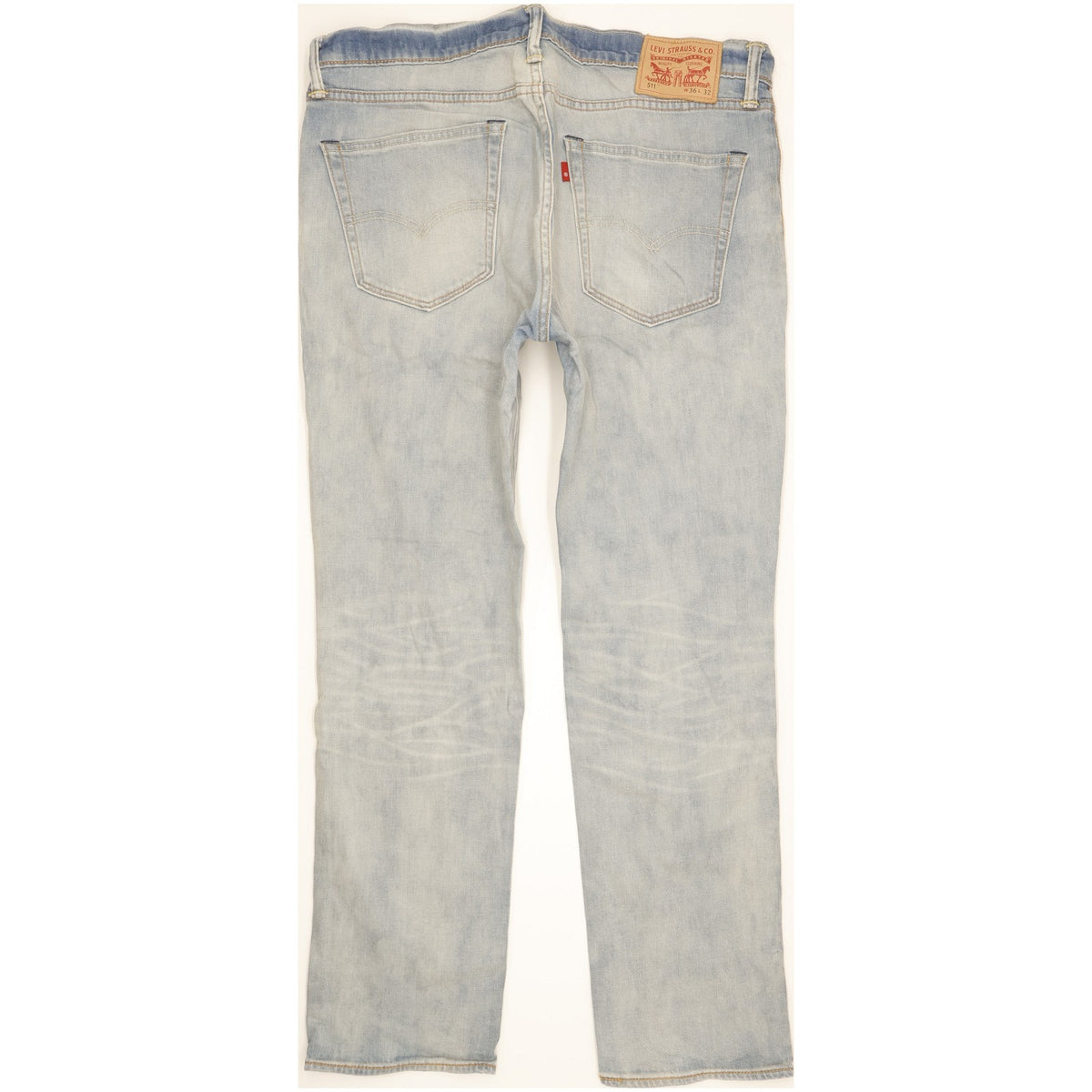Levi's 511 Men Blue Straight Slim Stretch Jeans W36 L31