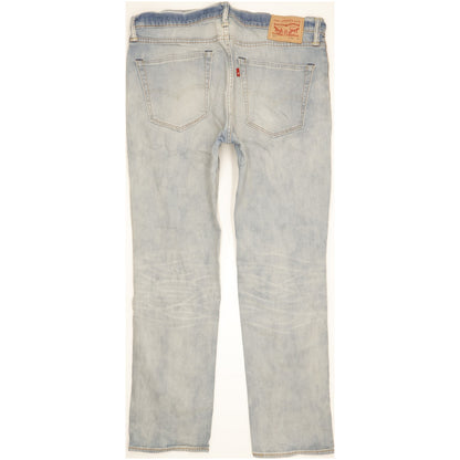 Levi's 511 Men Blue Straight Slim Stretch Jeans W36 L31