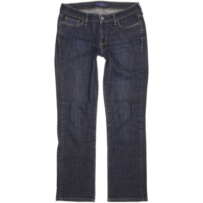 Levi's Slight Curve Women Blue Straight Classic Stretch Jeans W29 L30