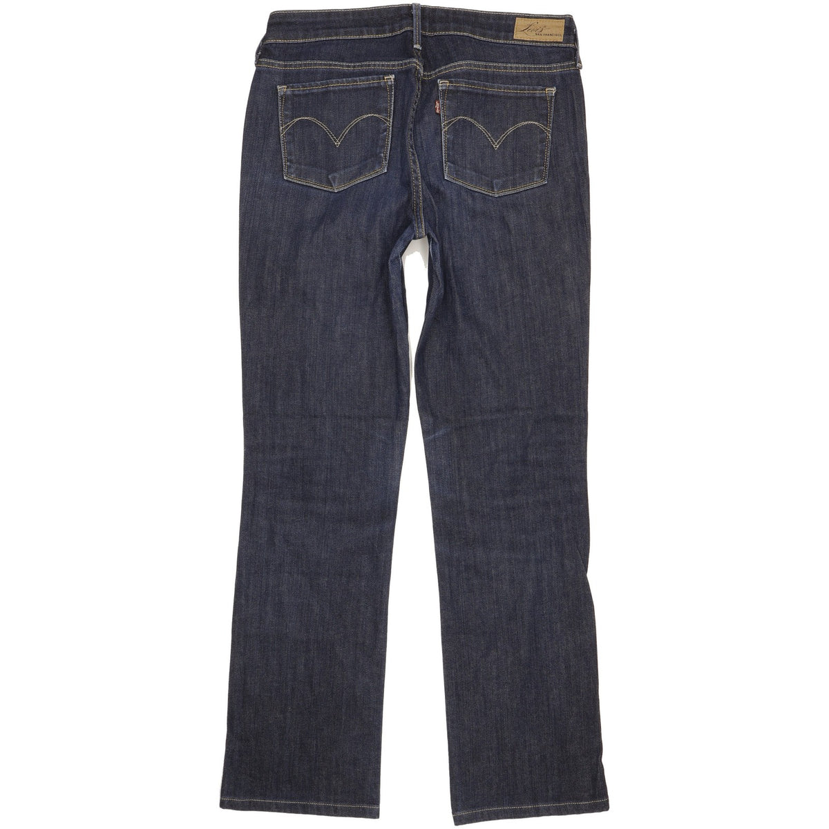 Levi's Slight Curve Women Blue Straight Classic Stretch Jeans W29 L30