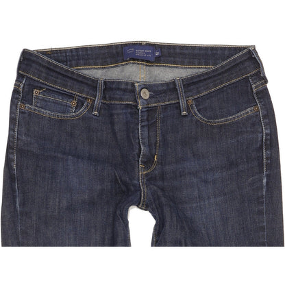 Levi's Slight Curve Women Blue Straight Classic Stretch Jeans W29 L30