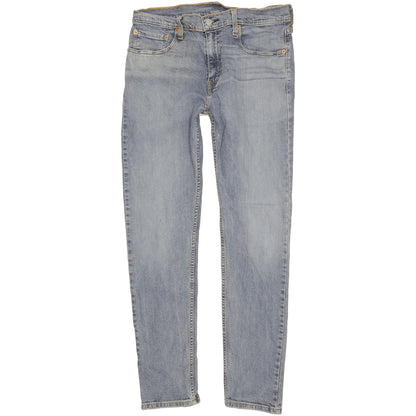 Levi's 512 Men Blue Tapered Slim Stretch Jeans W32 L31