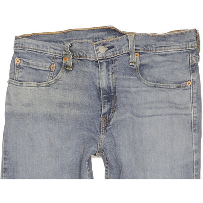 Levi's 512 Men Blue Tapered Slim Stretch Jeans W32 L31
