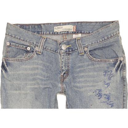 Levi's 504 Men Blue Straight Regular Jeans W32 L32