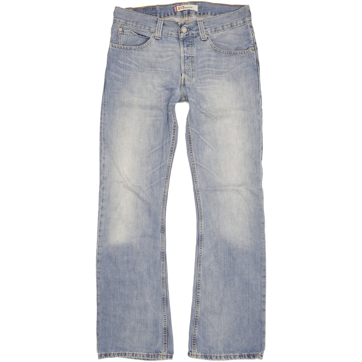 Levi's 512 Men Blue Bootcut Slim Jeans W32 L34