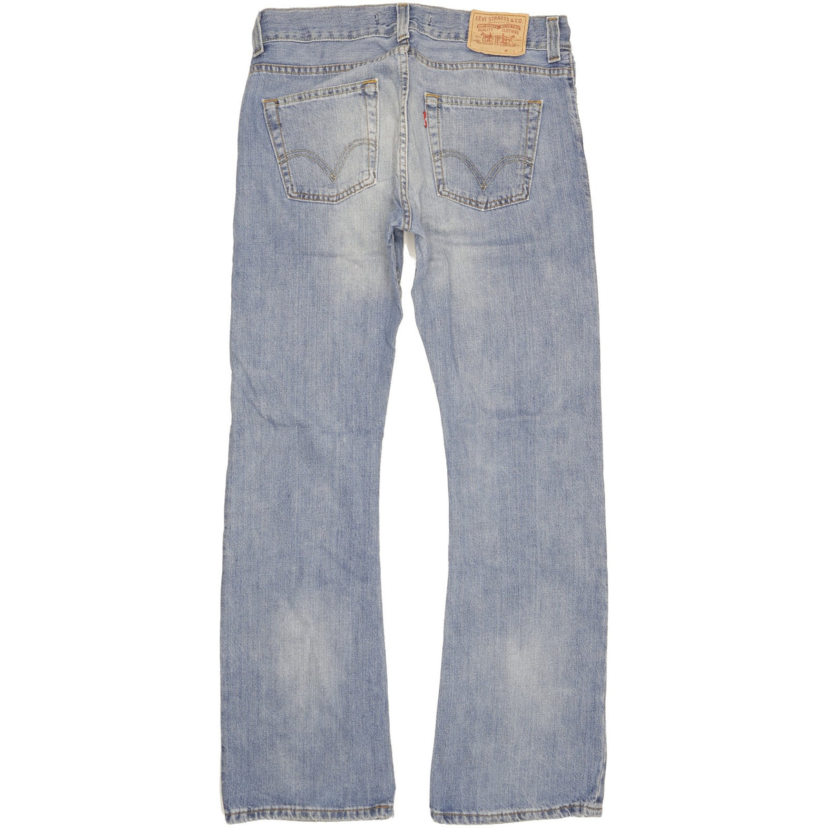 Levi's 512 Men Blue Bootcut Slim Jeans W32 L34