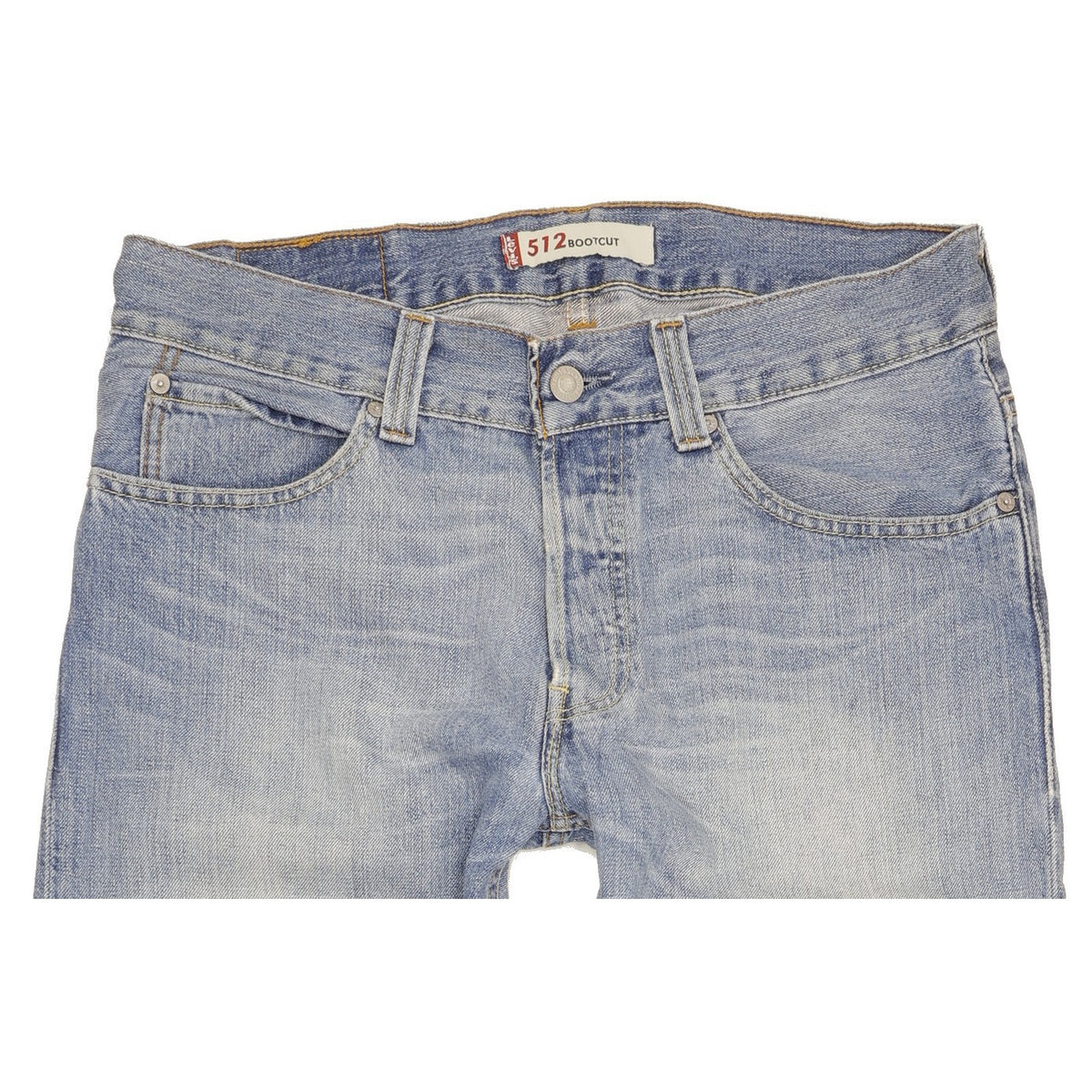 Levi's 512 Men Blue Bootcut Slim Jeans W32 L34