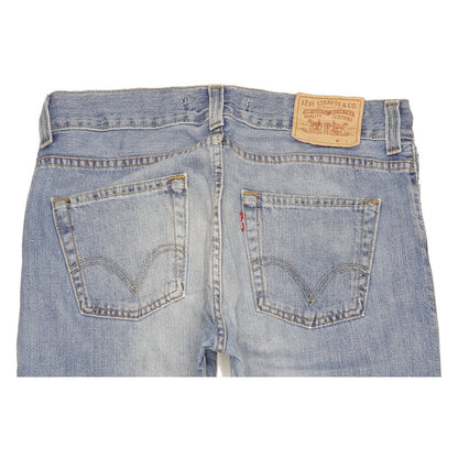 Levi's 512 Men Blue Bootcut Slim Jeans W32 L34