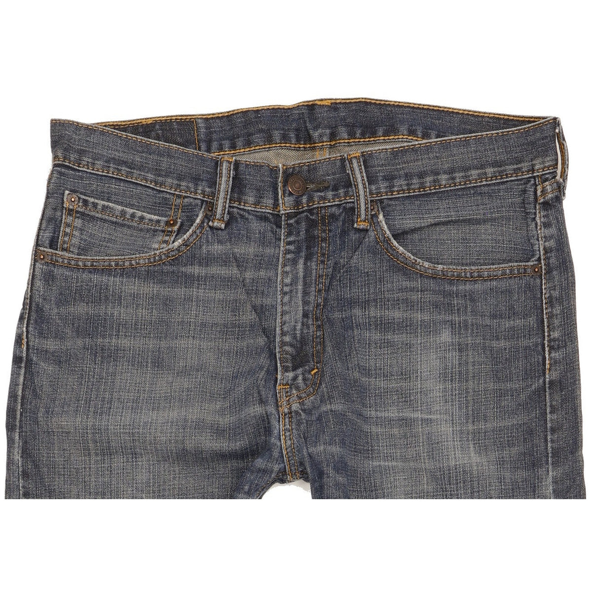 Levi's 505 Men Blue Straight Regular Jeans W34 L29