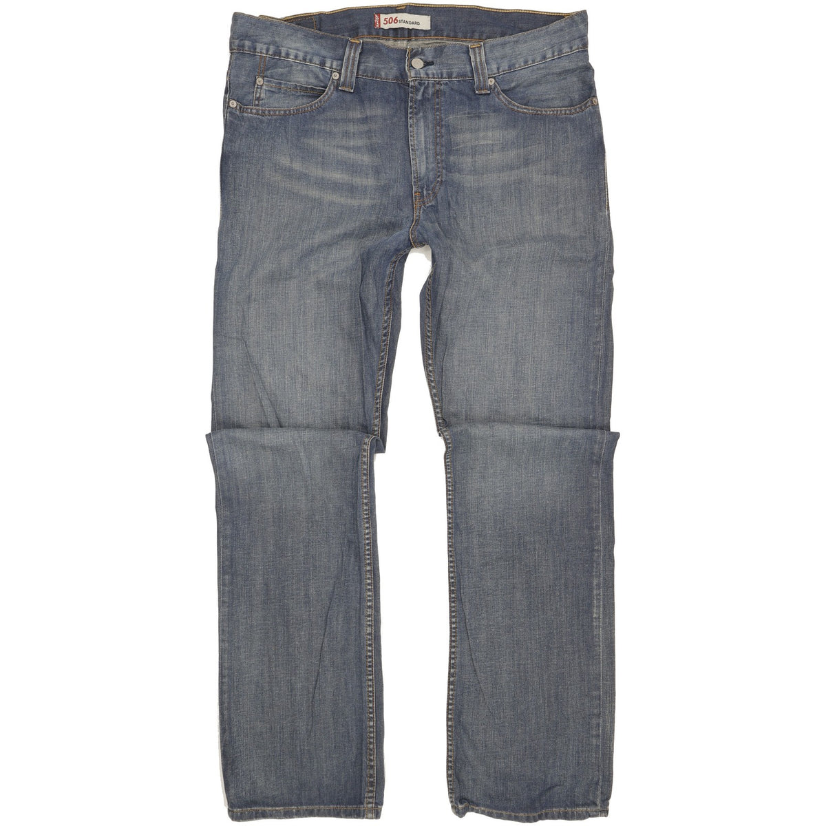 Levi's 506 Men Blue Straight Regular Jeans W36 L34