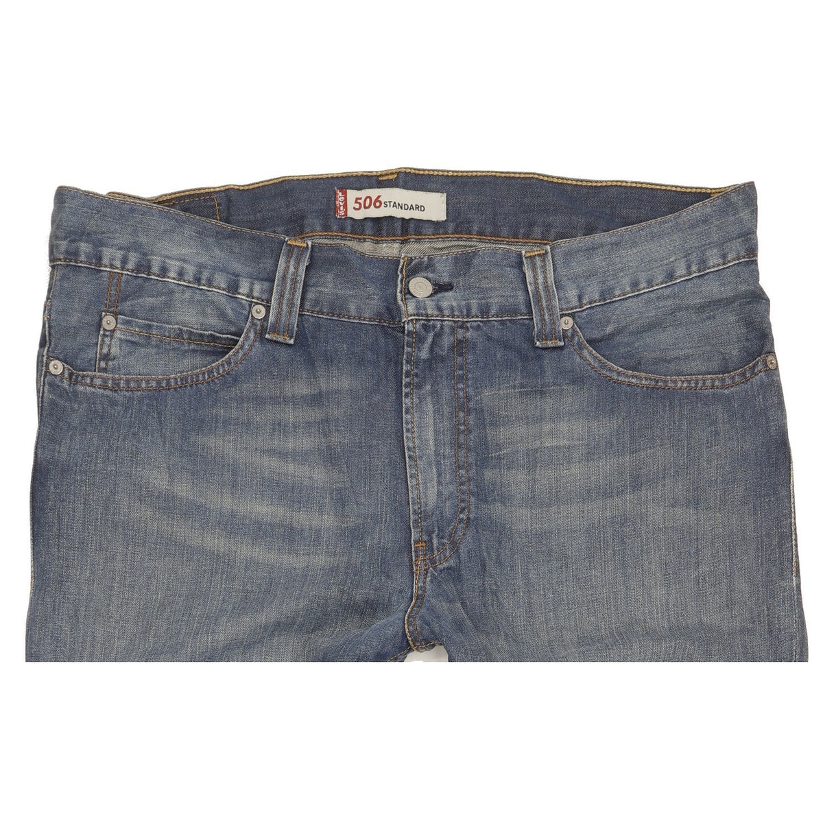 Levi's 506 Men Blue Straight Regular Jeans W36 L34