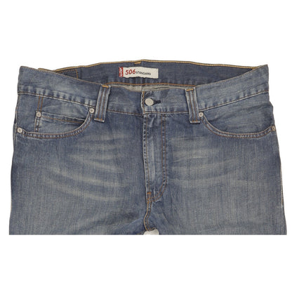 Levi's 506 Men Blue Straight Regular Jeans W36 L34
