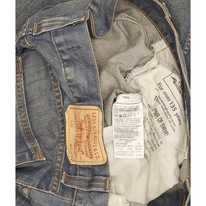 Levi's 506 Men Blue Straight Regular Jeans W36 L34