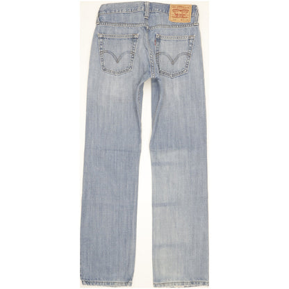 Levi's 514 Men Blue Straight Slim Jeans W29 L32