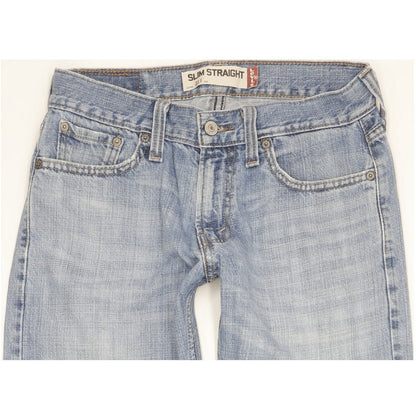 Levi's 514 Men Blue Straight Slim Jeans W29 L32