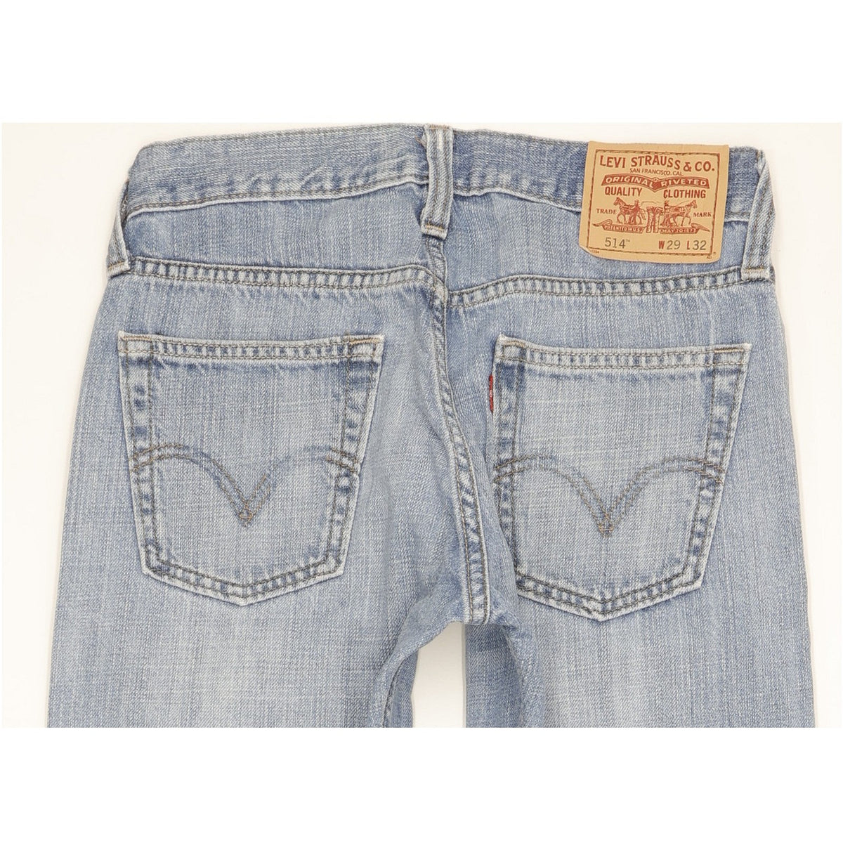 Levi's 514 Men Blue Straight Slim Jeans W29 L32