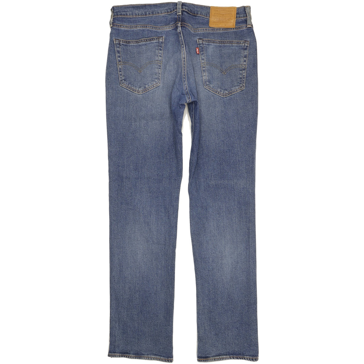 Levi's 514 Men Blue Straight Slim Stretch Jeans W33 L33