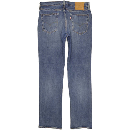 Levi's 514 Men Blue Straight Slim Stretch Jeans W33 L33