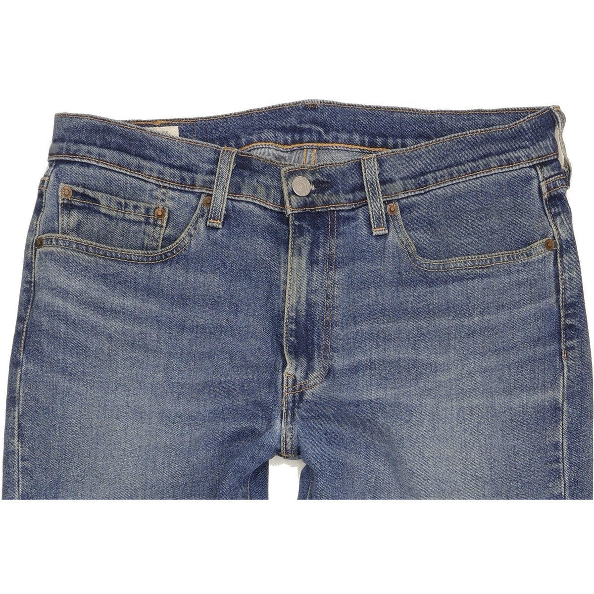 Levi's 514 Men Blue Straight Slim Stretch Jeans W33 L33