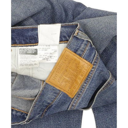 Levi's 514 Men Blue Straight Slim Stretch Jeans W33 L33