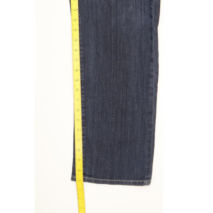 Levi's 504 Men Blue Straight Regular Stretch Jeans W34 L29