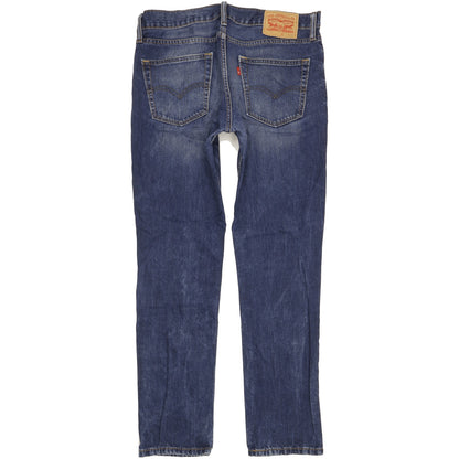 Levi's 511 Men Blue Straight Slim Jeans W34 L32