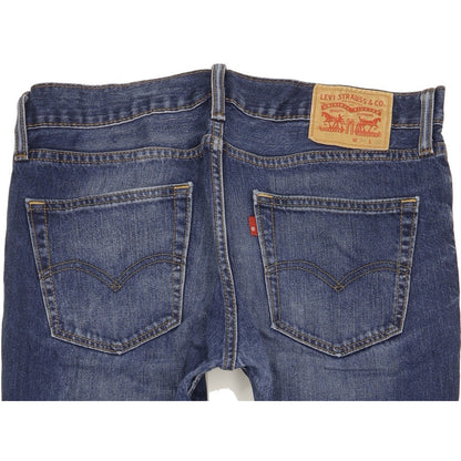 Levi's 511 Men Blue Straight Slim Jeans W34 L32