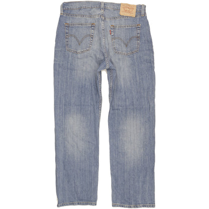 Levi's 751 Men Blue Straight Regular Stretch Jeans W33 L29
