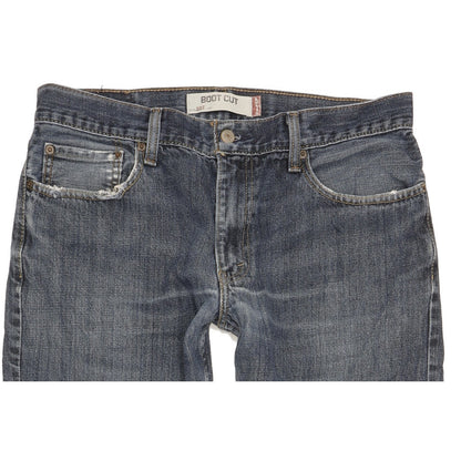 Levi's 527 Men Blue Bootcut Slim Jeans W34 L33