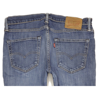 Levi's 511 Men Blue Straight Slim Stretch Jeans W33 L33