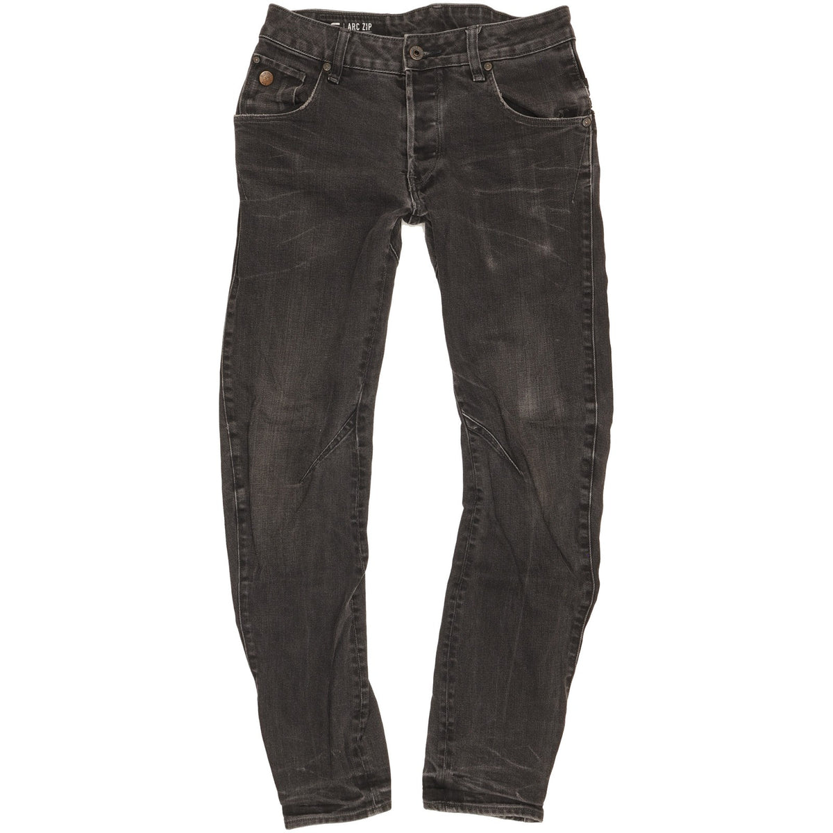 G-Star Arc 3D Men Black Tapered Slim Stretch Jeans W29 L32