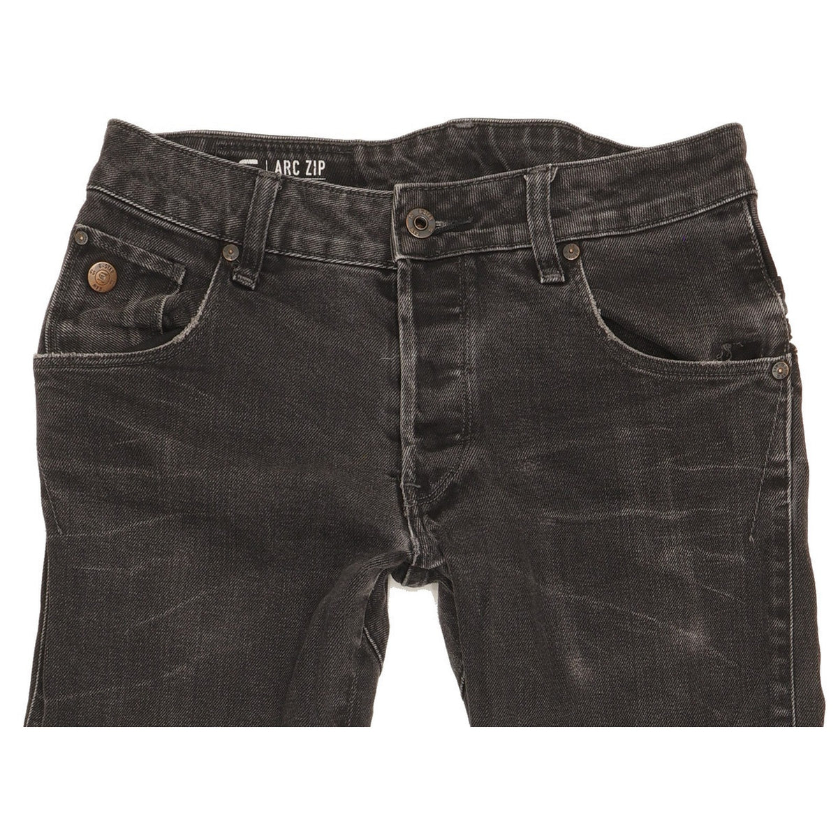 G-Star Arc 3D Men Black Tapered Slim Stretch Jeans W29 L32