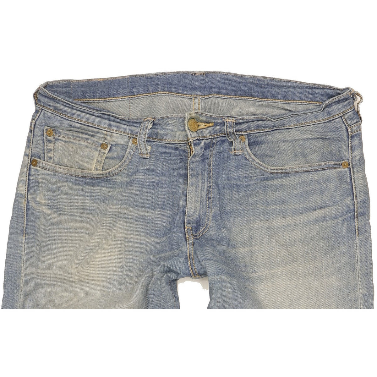 Levi's 511 Men Blue Straight Slim Stretch Jeans W34 L34