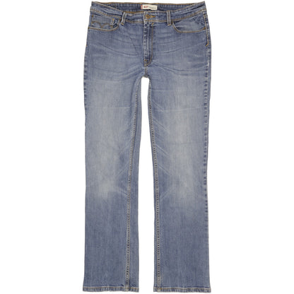 Levi's 627 Men Blue Straight Regular Stretch Jeans W34 L33