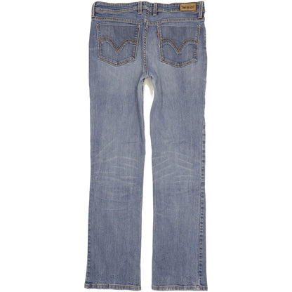 Levi's 627 Men Blue Straight Regular Stretch Jeans W34 L33