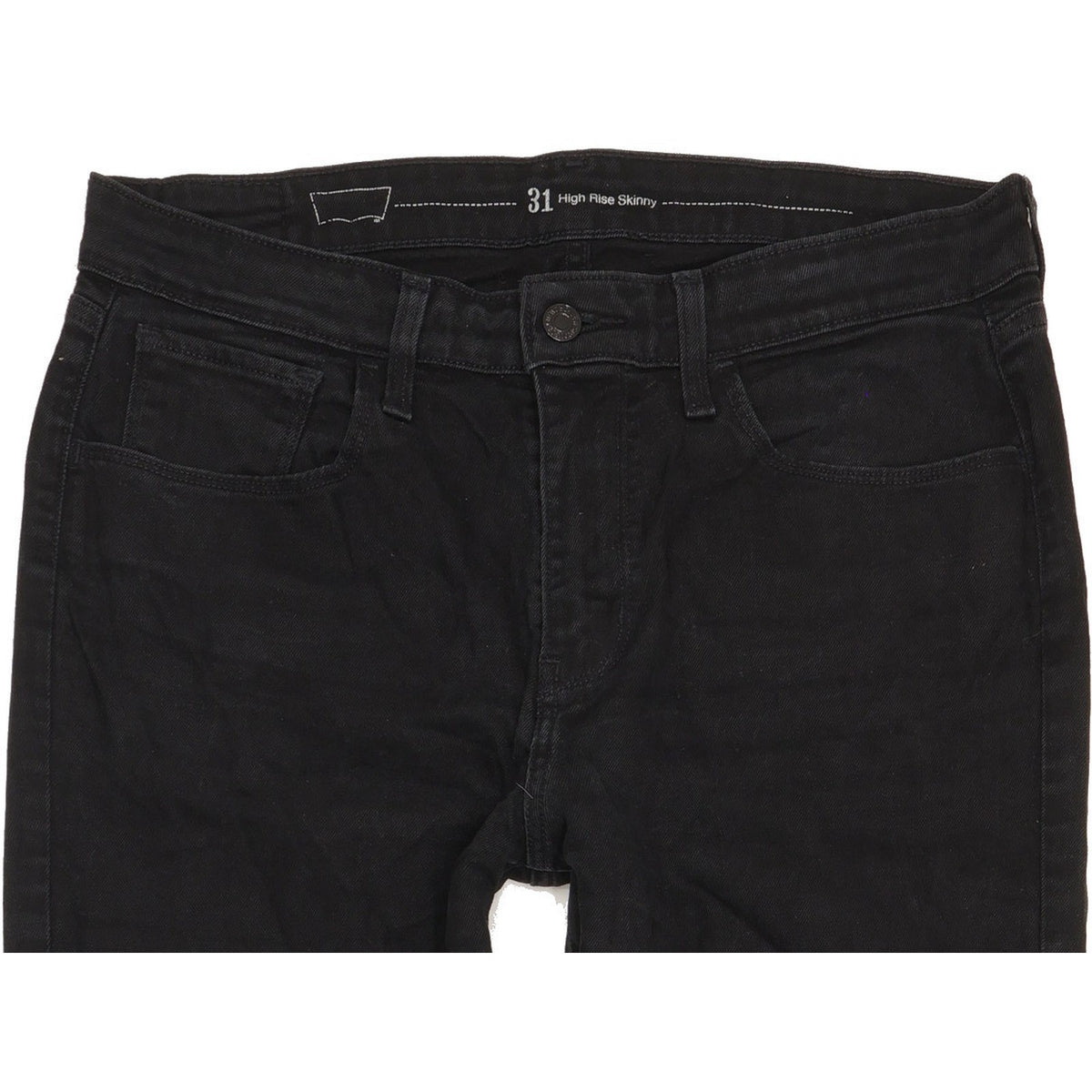 Levi's Women Black Skinny Slim Stretch Jeans W31 L30