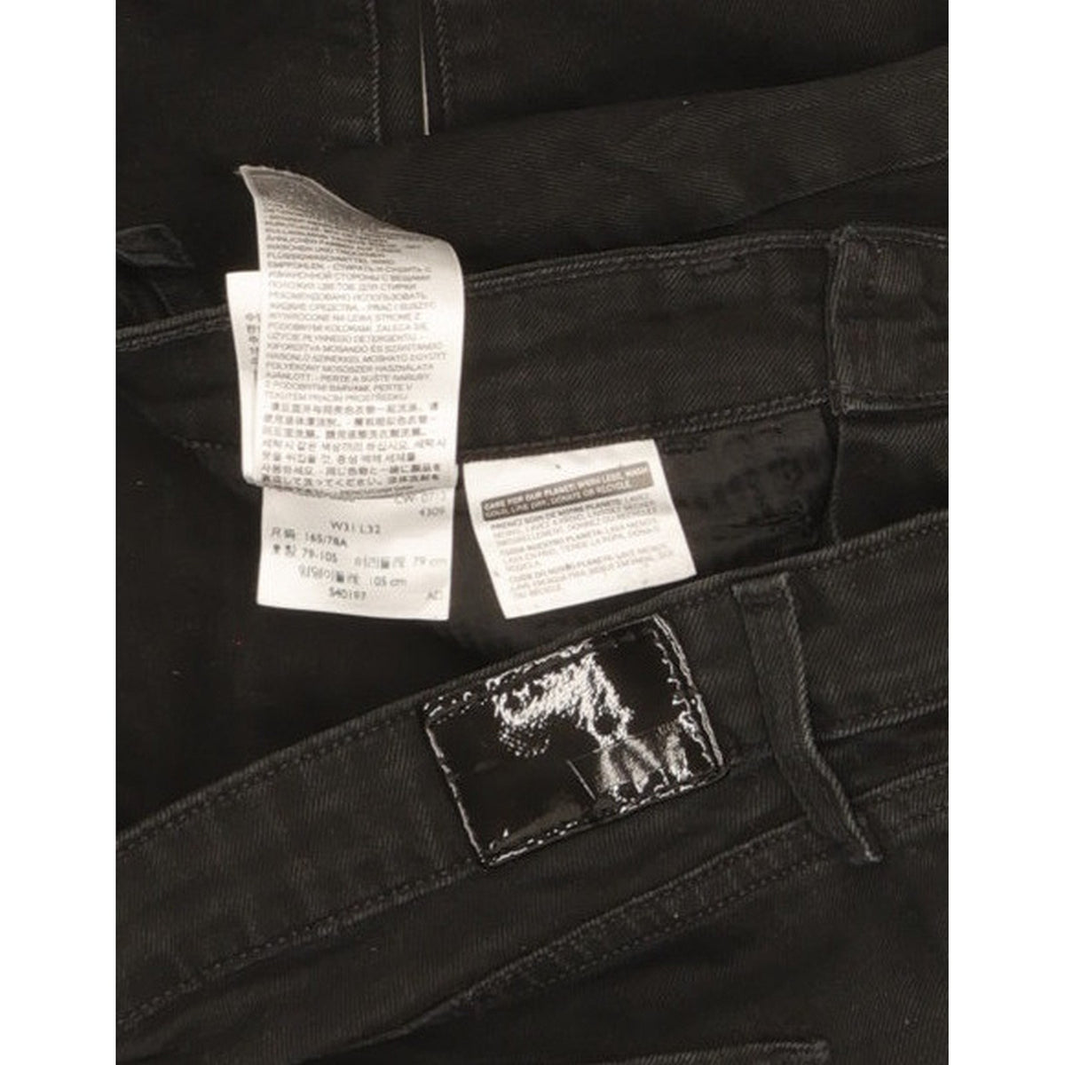 Levi's Women Black Skinny Slim Stretch Jeans W31 L30