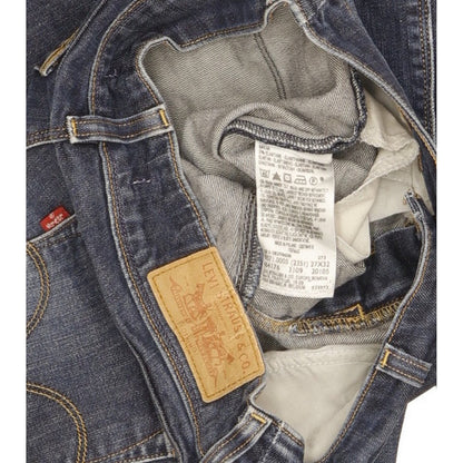 Levi's 571 Women Blue Straight Slim Stretch Jeans W27 L30