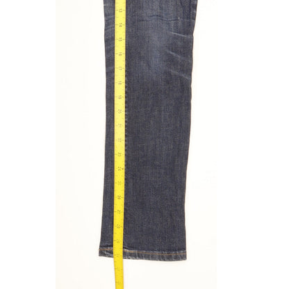 Levi's 571 Women Blue Straight Slim Stretch Jeans W27 L30