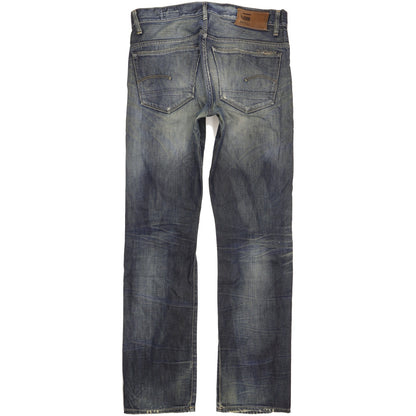 G-Star 3301 Men Blue Straight Classic Jeans W33 L34