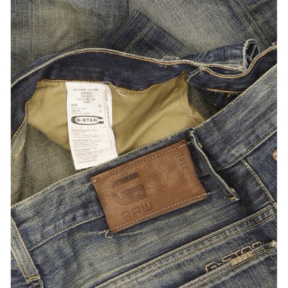 G-Star 3301 Men Blue Bootcut Regular Jeans W32 L36