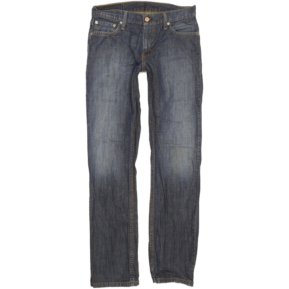 Levi's 514 Men Blue Straight Slim Jeans W30 L32