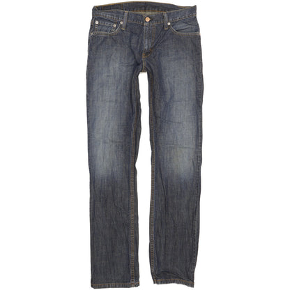 Levi's 514 Men Blue Straight Slim Jeans W30 L32