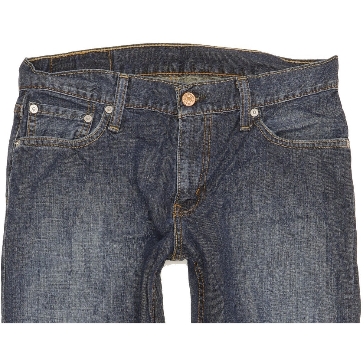 Levi's 514 Men Blue Straight Slim Jeans W30 L32